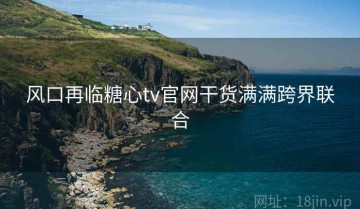 风口再临糖心tv官网干货满满跨界联合
