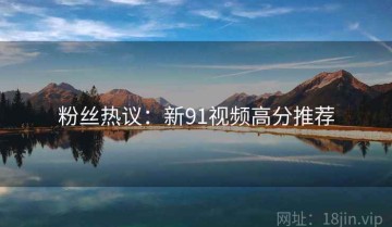 粉丝热议：新91视频高分推荐