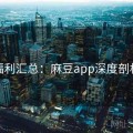 福利汇总：麻豆app深度剖析