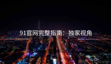 91官网完整指南：独家视角