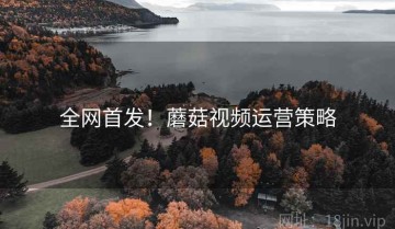 全网首发！蘑菇视频运营策略