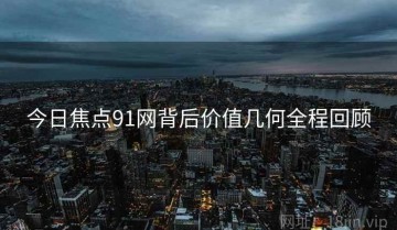 今日焦点91网背后价值几何全程回顾